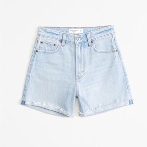 Abercrombie & Fitch High Rise Jean Shorts